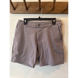 Lululemon Commission Classic 7" Cord Shorts Men's 32 Lunar Rock
